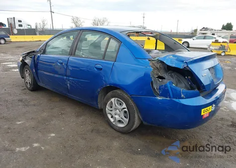 2004 Saturn Ion 2 из США, поврежденный, VIN 1G8AJ52F84Z216917